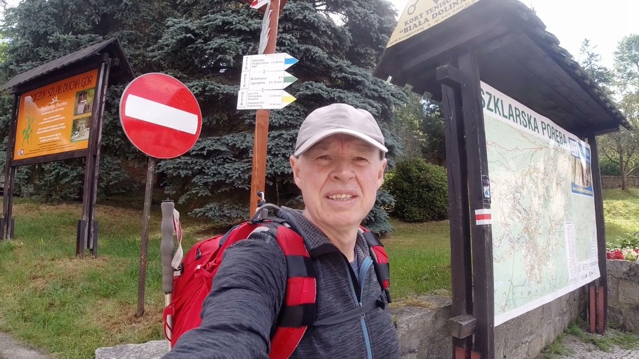 Szlak zielony Szklarska Poręba - Wałbrzych cz. 1 Szklarska Poręba -  Podgórzyn.