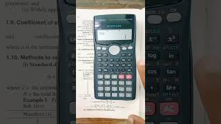 Scientific Calculator | Mean | Standard Deviation Scientific Calculator | Mean | Standard Deviation