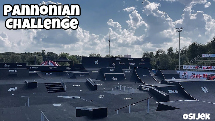 TOTO JE NAJVÄČŠÍ SKATEPARK V CHORVÁTSKU ! Tréningový deň v Osijeku CROATIA TRIP vlog 2
