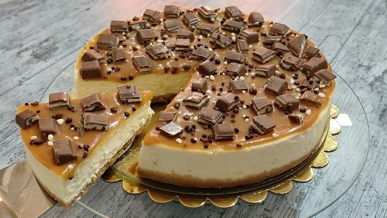 اللي ماجربش هذا التشيز كيك ماجرب والو مع صلصة كاراميل خطيييييرة