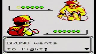 Pokémon Yellow - VS Elite Four Bruno