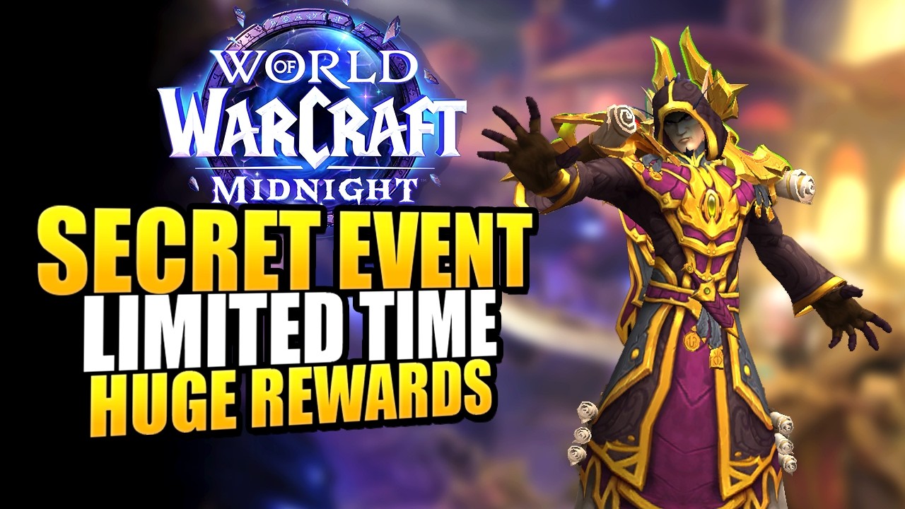 World of Warcraft HUGE Event - Mounts and Outfits, Get Them Before They're Gone