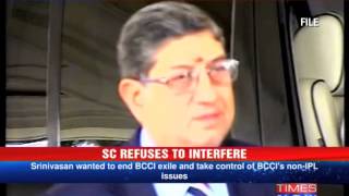 Famous Setback for N Srinivasan Wealth
