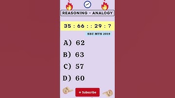 Reasoning | #reasoning #tricks #shorts #gkquestion #gk #gkquiz #trending #viralvideo #how