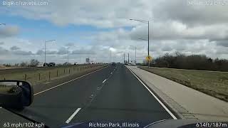 BigRigTravels LIVE | Monee to Belvidere, IL (4/8/22 9:05 AM CDT)