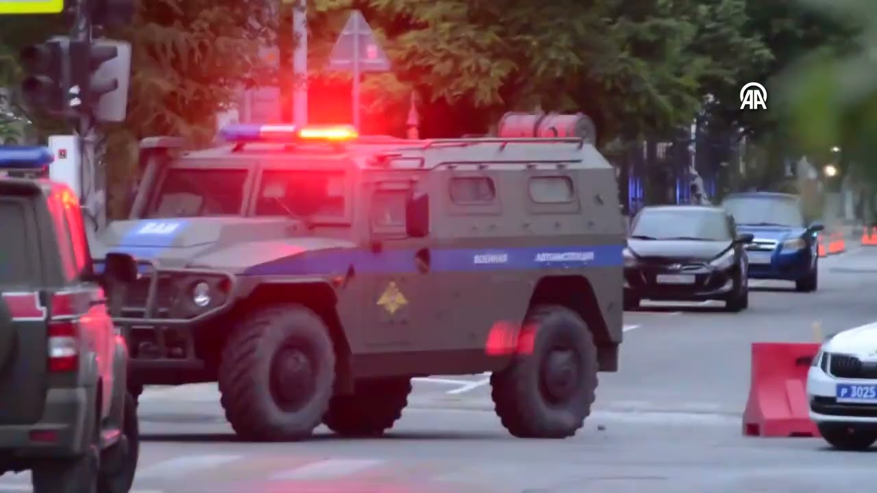 Crisis between Russia and the Wagner Group   Security Measures in Rostov