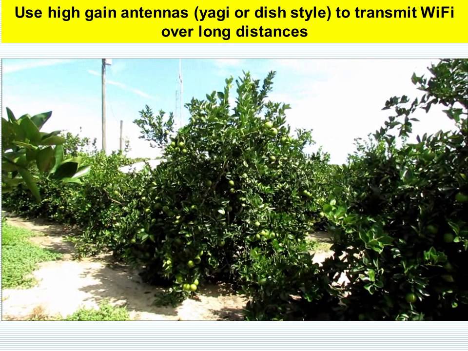 Wireless Farm Networks