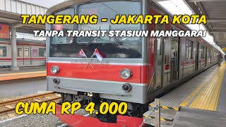 Trip Naik Krl Dari Stasiun Tangerang Menuju Stasiun Jakarta Kota  Hanya Rp 4000