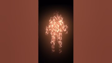 Man Fire Burning Black Screen Effect Video #shorts #ytshorts #virel #effects #blackscreen