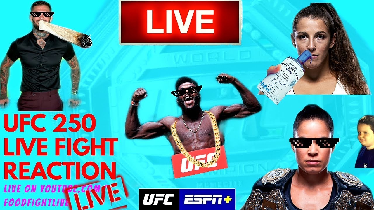 🛑 UFC 250 NUNES VS SPENCER | ASSUNCAO VS GARBRANDT LIVE FIGHT!!