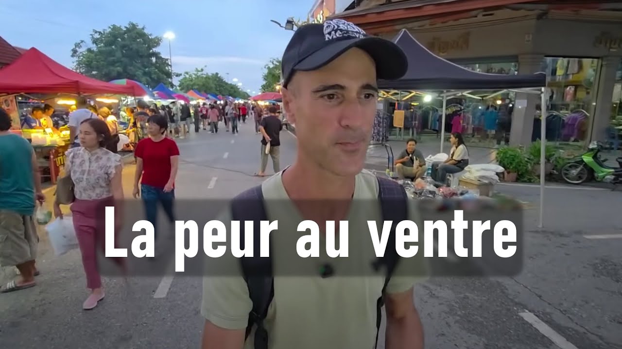 La peur au ventre je passe la frontière entre la Thaïlande et le Laos