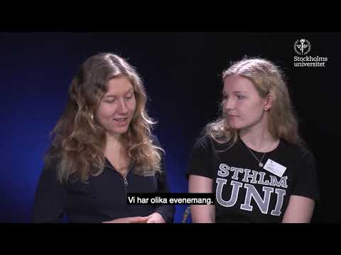 Att plugga vid Stockholms universitet - möt två studenter