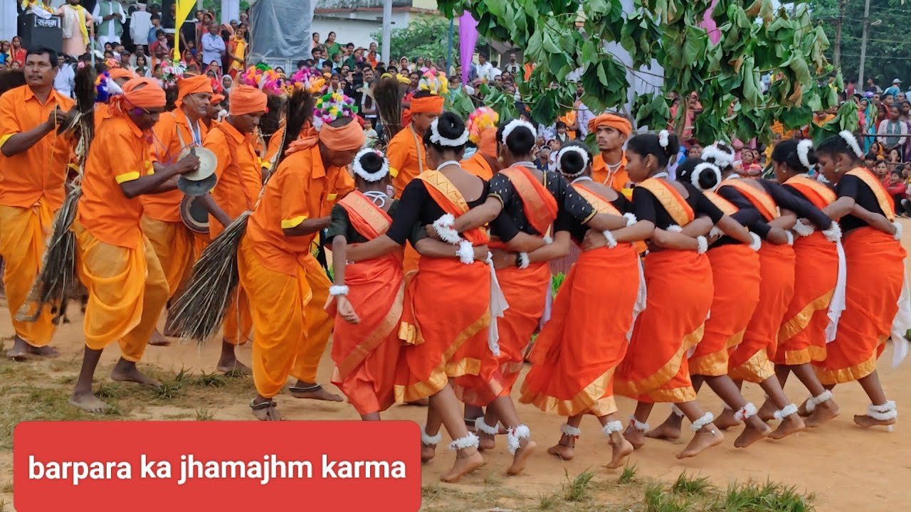 करमा प्रतियोगिता भैयाथान( part 2) barpara ka jhamajhm karma karykarm 