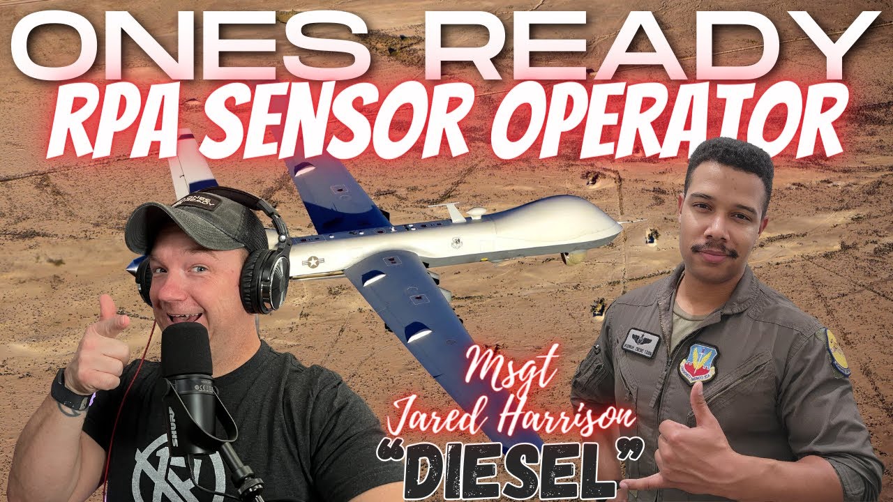 Ep 299: Remotely Piloted Aircraft Sensor Operator Jared "Diesel ...