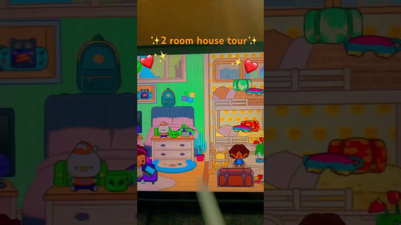 ❤️✨2 room house tour✨❤️