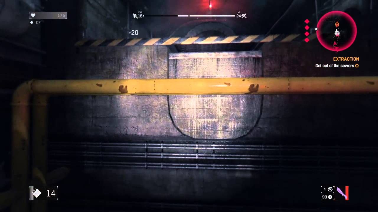Dying Light Extraction Get out of the Sewers YouTube