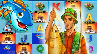 🔴Fishin' Frenzy MEGAWAYS 5 Scatters 🔥Big Bonus Buys 25 FREE SPINS up to €10 BET Pay me Fisherman‼️ screenshot 5