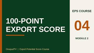 Information How to Measure Export Readiness: The Export Potential Score (Ep 4) Update