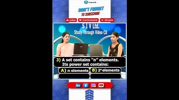 Verzamelingenleer IIT&JEE Vragen 03 || VIII Klas