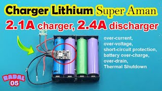 TP5000 ┃ mh-cd42┃ IP5306 ┃ Charger Battery Lithium 18650