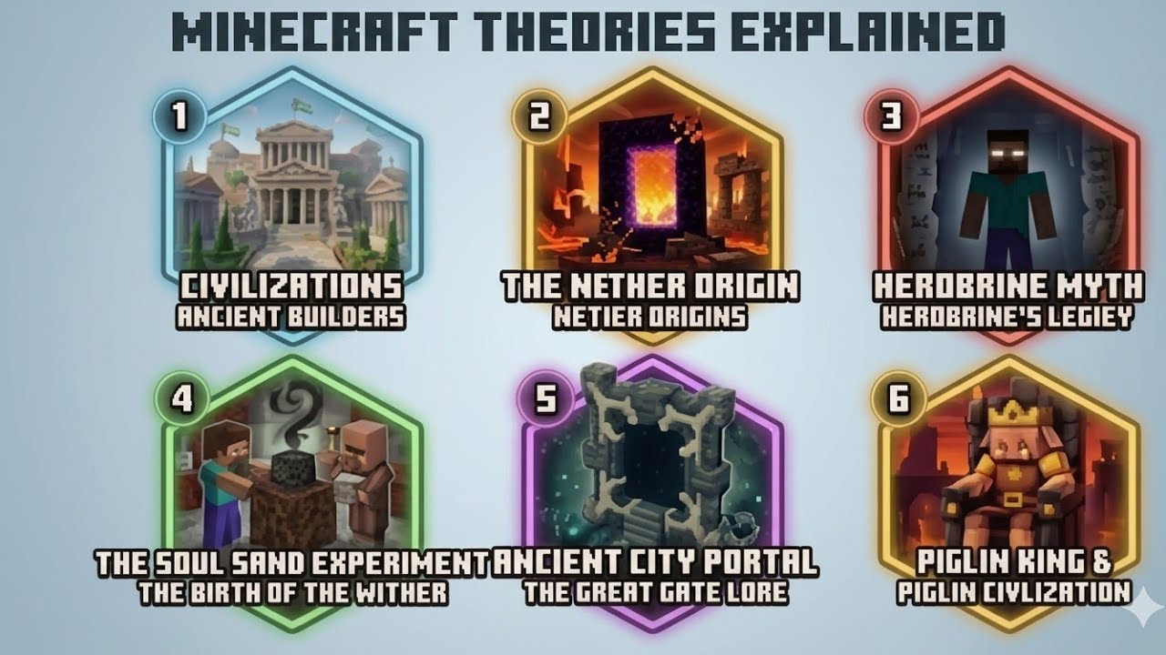Minecraft Understanding Every Minecraft Major Theory Explained in 11 minutes - YouTube