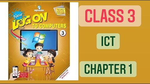 Working of a computer system| ICT class 3 chapter 1| Log on to computer | India #lili #کامپیوتر