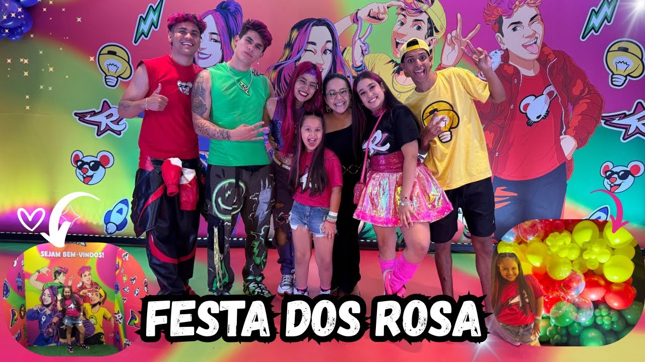 Eu fui na Festa do Grupo Dos Rosa | Lelê Letícia *arrume-se comigo para melhor festa da minha vida