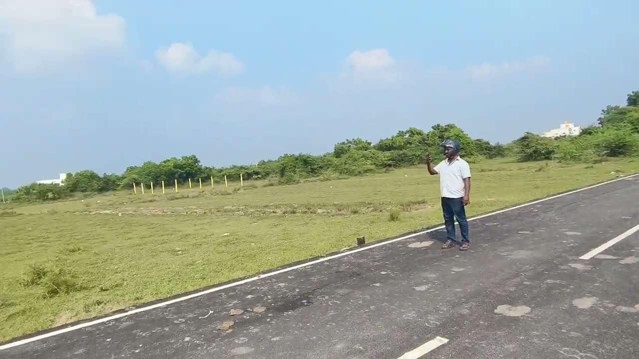 No.1239 padappai plot sale / orathur road / hitech property / budget plot sale / padappai main road