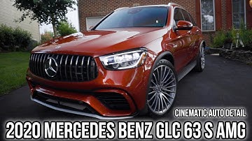 2020 Mercedes Benz GLC 63 S AMG Cinematic Auto Detail Ceramic Coating #cinematicbroll #cardetailing