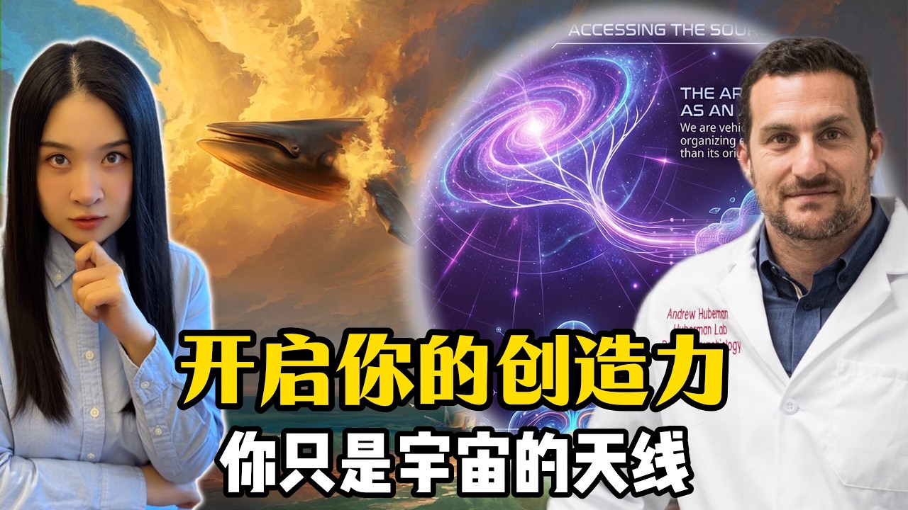 脑神经科学：如何开启你的创造力｜打破大脑的骗局与“破水而出的鲸鱼”｜创造力的谜团：灵感究竟是如何降临的？