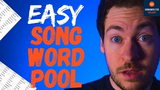 How To Find the Right Words For Your Song | How To Write Song Lyrics