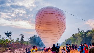 Balon Singo Manggolo Mumbul dengan GAGAHNYA Tradisi balon Liaran Ponorogo