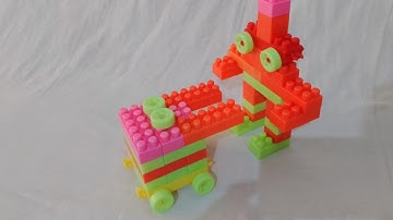 Satisfying With Unboxing Building Blocks Robot | Tiny Cute Blocks Set Toys Review