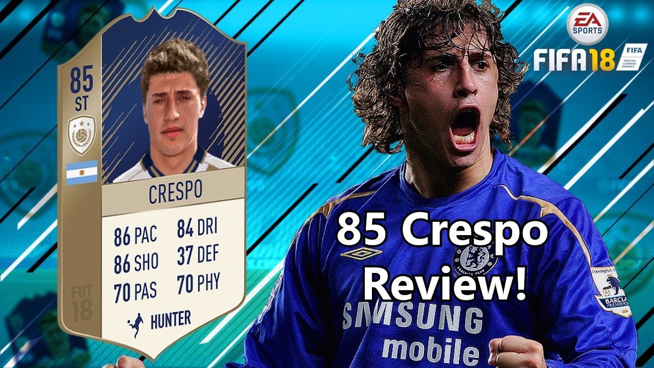 FIFA 18 | 85 CRESPO ICON REVIEW