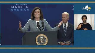 Governor Hochul Joins President Biden to Highlight Micron's Plan to Invest in Chips Manufacturing