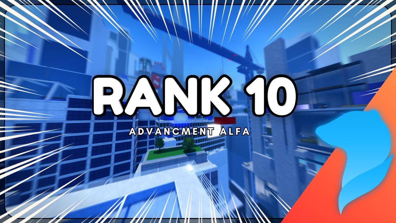 How to get rank 10 parkour reborn [out date] - YouTube