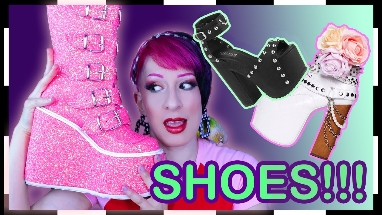 SHOES!! | Alternative Shoe haul | Killstar Charla Tedrick Demonia Strange Cvlt