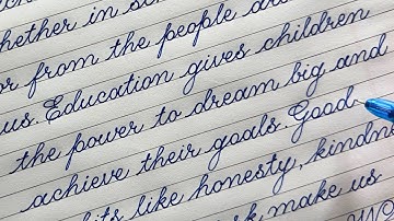 World’s Most Beautiful Cursive Handwriting 🔥 | Palash Calligraphy