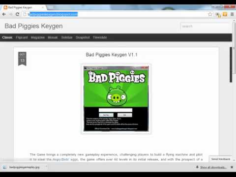 Bad piggies keygen password key