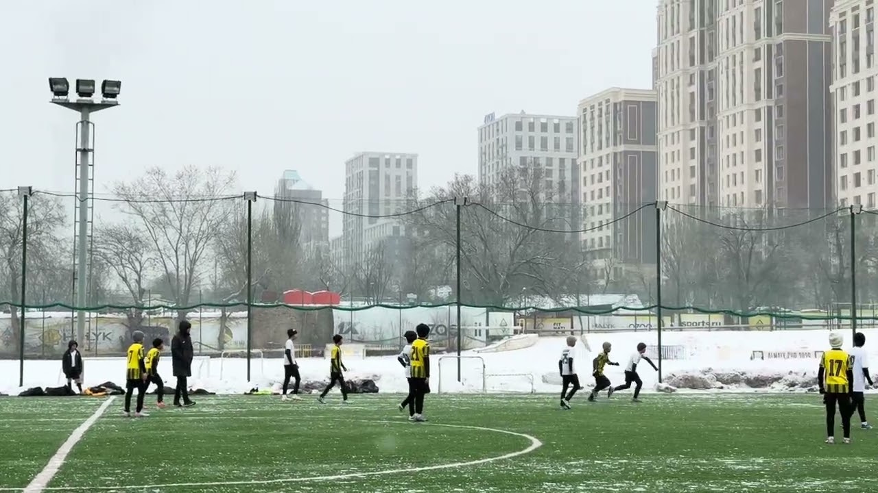 Кайрат F2.1 (2014) Жёлтые 3:3 Белые. Второй тайм