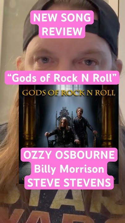 ozzy osbourne the gods of rock and roll