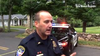 #Cheshire Police Lt. Brian Pichnarcik explains Monday how a 76-year-old jogger was struck and killed