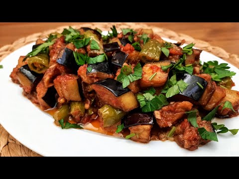 If you have eggplant you MUST TRY this dish. ŞAKŞUKA with its Legendary Taste