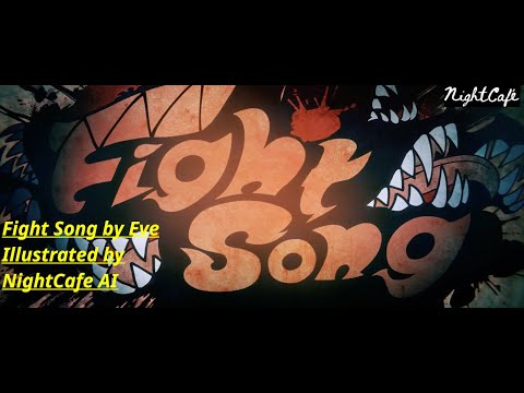 Fight Song by Eve, But Every Line Is An AI Generated Image