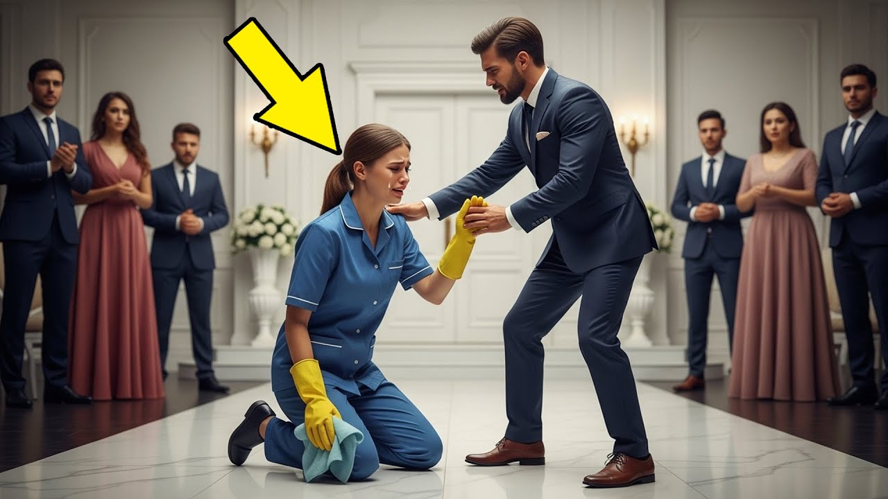 FAXINEIRA É HUMILHADA NO CASAMENTO, ATÉ QUE UM VÍDEO ANTIGO FAZ O MILIONÁRIO DEFENDÊ-LA E ASSUMI-LA