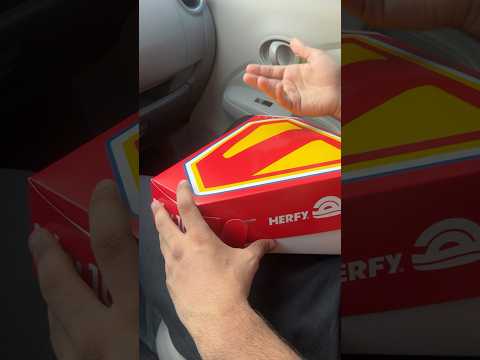 وجبه سوبر مان من هرفي هرفي سوبرمان اكلات سريعه 