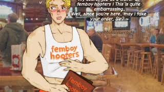 Kira Works at Femboy Hooters!?! [JJBA ASMR RP] (slightly lewd)