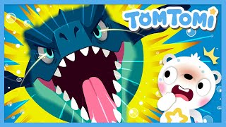 ✨NEW✨ Mosasaurus Song | Giant Sea Lizard | Dinosaur Song | Kids Song | TOMTOMI