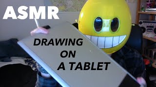 ASMR: Working on a Drawing ✏️⌨️ Tablet and Keyboard Sounds (No Talking) screenshot 2