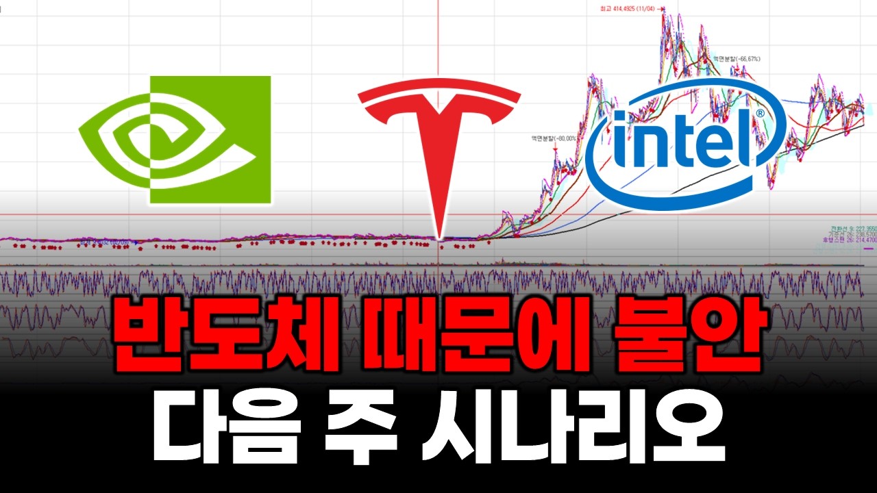 🚨(긴급) 반도체 때문에 불안? 다음 주 시나리오